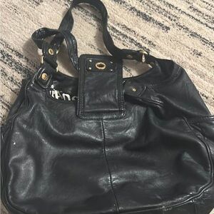 Marc by Marc Jacobs Black Leather Tote Bag
